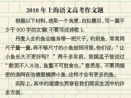 我也来写高考作文